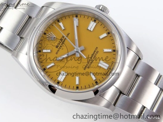 MiroTime 0211 Popular OYSTER PERPETUAL 126000 36MM VSF 1:1 BEST EDITION 904L STEEL YELLOW DIAL VS 1774